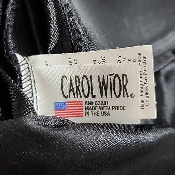 Carol Wior 3 Way Slimsuit Sarong Suit Shape Detector Black One Piece Size 24W - Picture 12 of 16